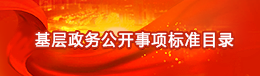 政務公開標準化目錄